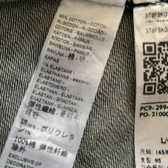 Levi’s, L, versatile layer, pockets, adjustable waist, EUC - Picture 8 of 8